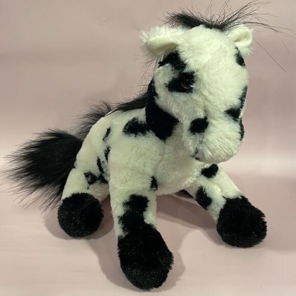 Bass Pro Shops Floppy Pinto Horse Plush Stuffed Animal Excellent Used Condition - Picture 6 of 9